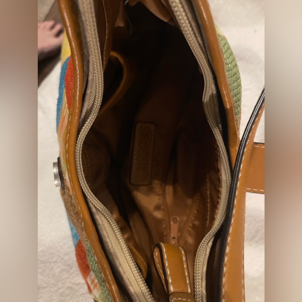 Fossil quilted small handbag - Picture 2 of 6